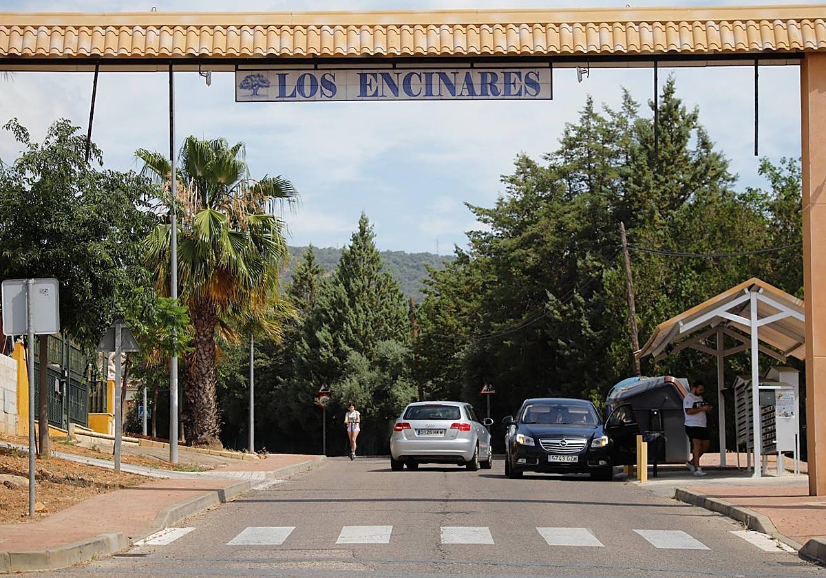 Urbanización Los Encinares, una de las que comunicará el nuevo puente