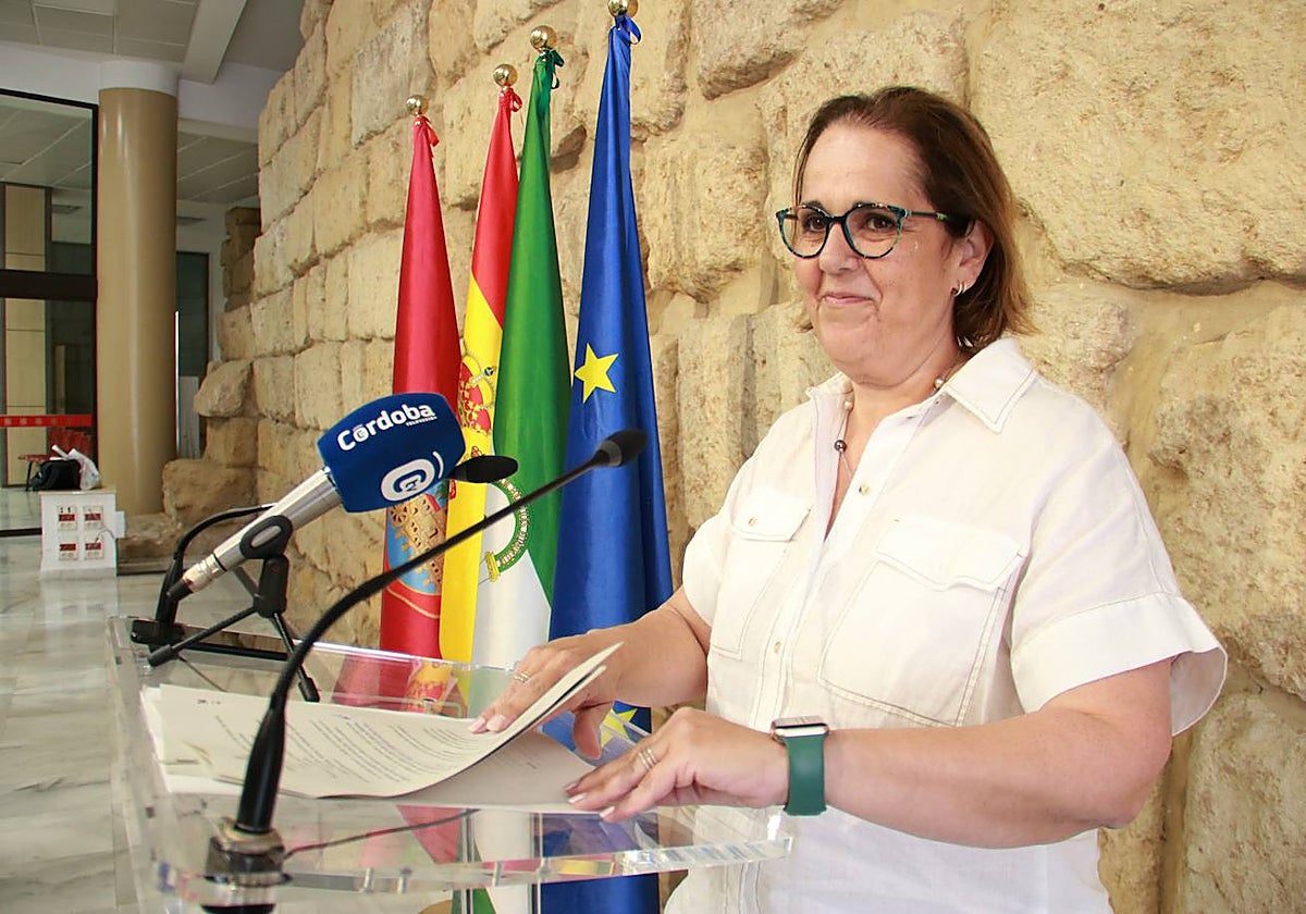 La concejal de Economía y Hacienda, Blanca Torrent, en el Ayuntamiento