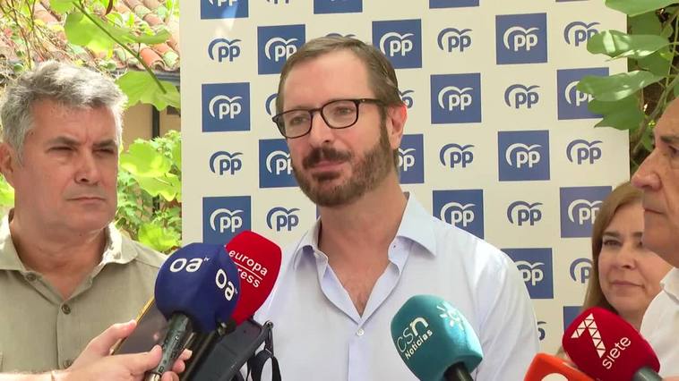 Maroto (PP): "Por primera vez no se está evaluando la gestión sino la moral de un presidente"