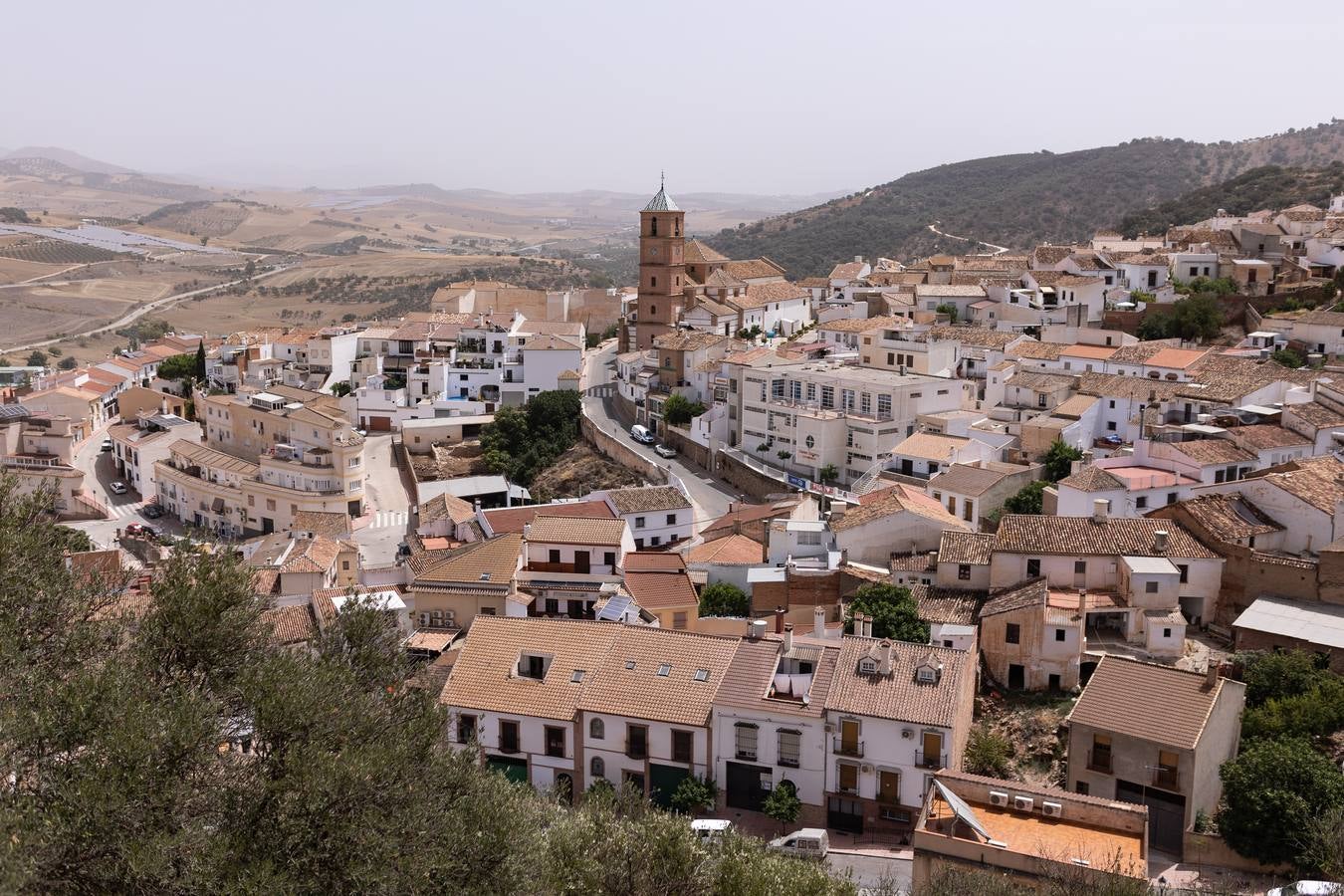 Vista del municipio malagueño de Casabermeja