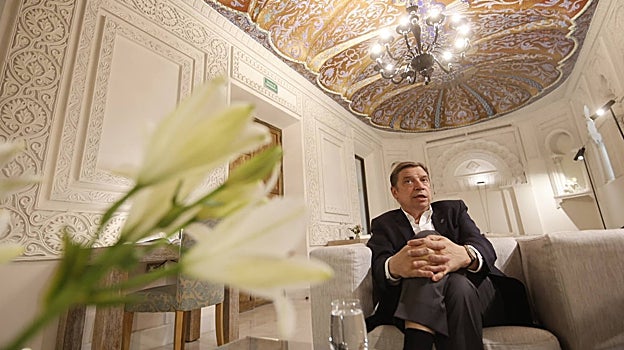 Luis Planas, durante la entrevista