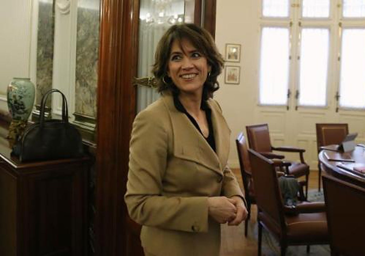 La ex fiscal general del Estado Dolores Delgado, hoy fiscal de sala de Memoria Democrática