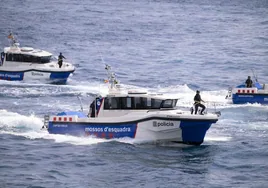 Guardias civiles reclaman el cese de la «usurpación de competencias» en el mar por parte de los Mossos