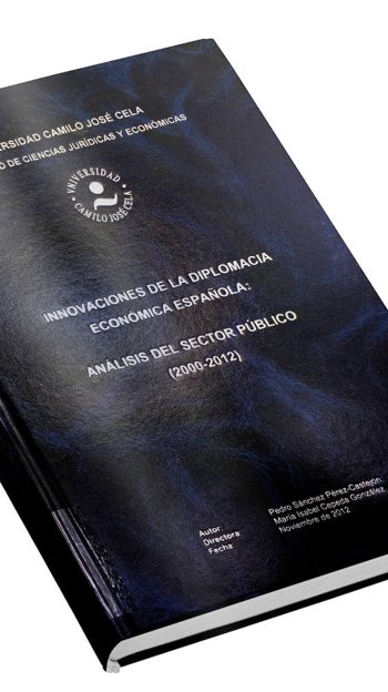 Carta abierta a Pedro Sánchez: de la tesis al síndrome de la Moncloa