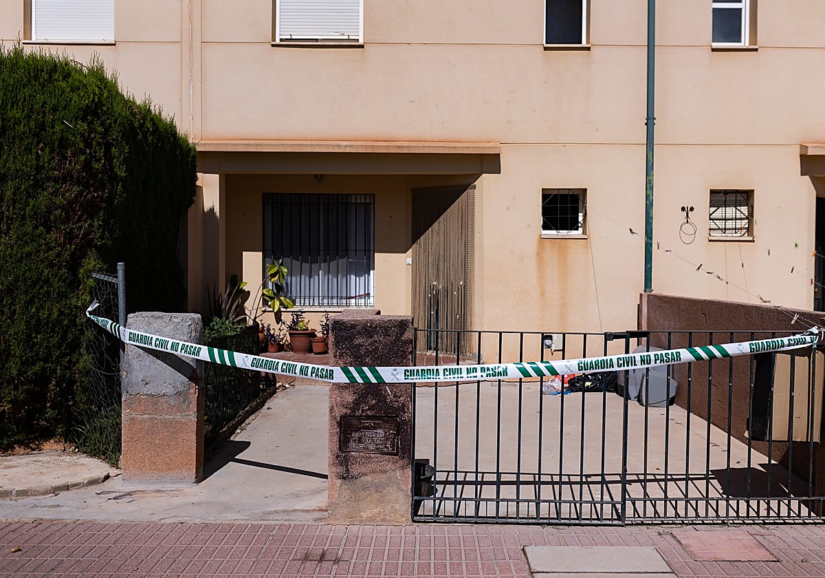 Casa de la fallecida, donde se produjo la agresión