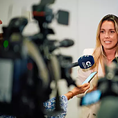 María Fernández (CC) pide votar masivamente este 23J para que «gane Canarias»