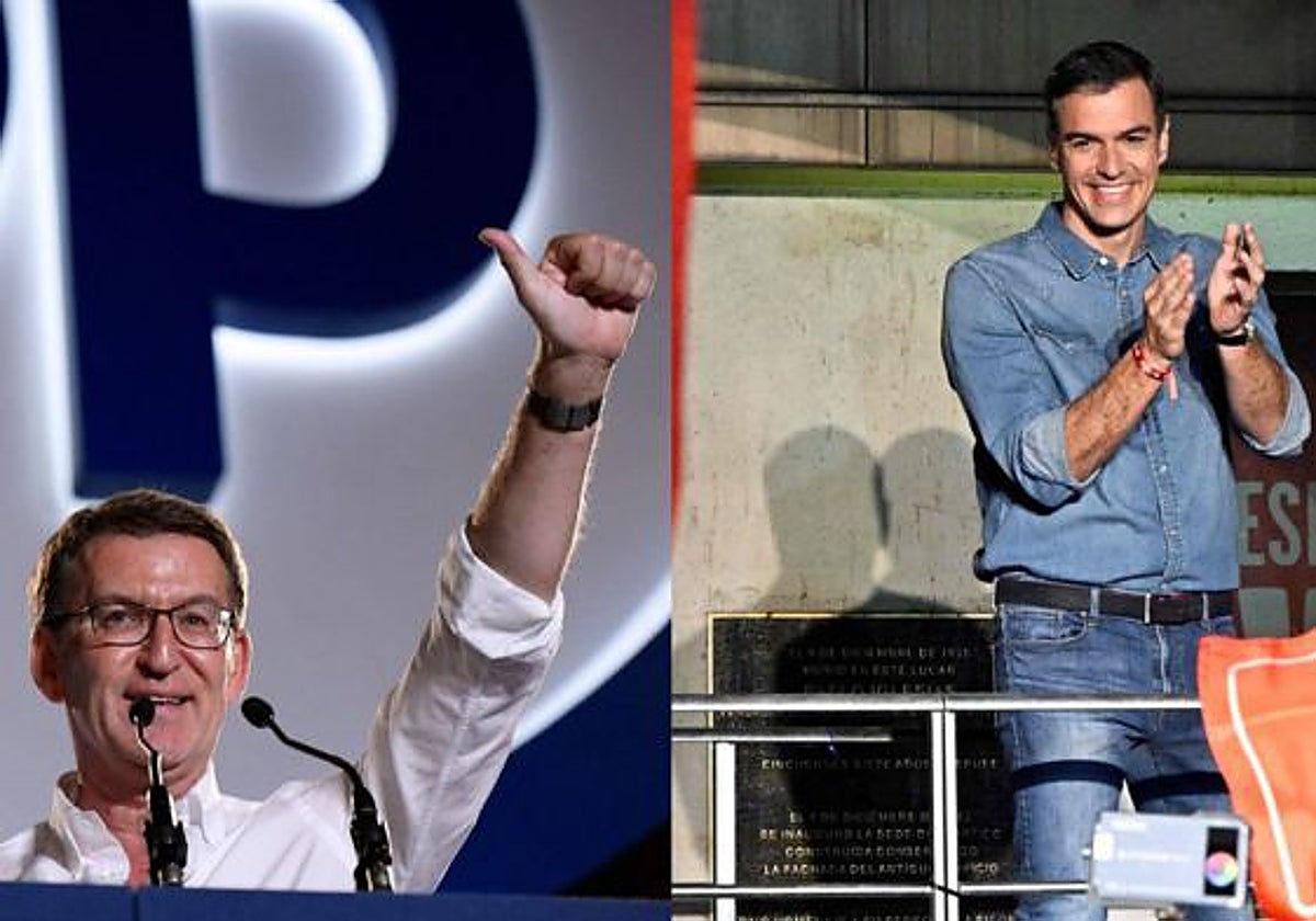 Al borde del bloqueo: Feijóo gana, pero Sánchez aguanta