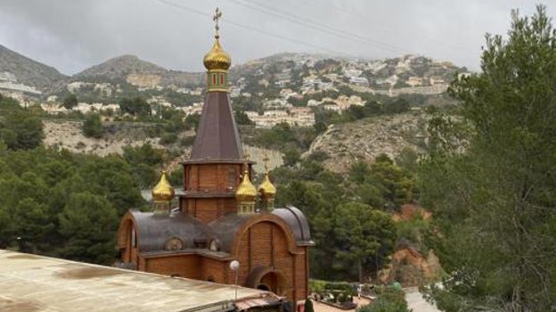 El templo ortodoxo ruso construido junto a la zona residencial Altea Hills