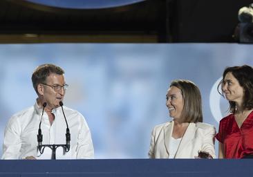 Cuca Gamarra afirma que el deber del PP es «abrir el diálogo para gobernar»