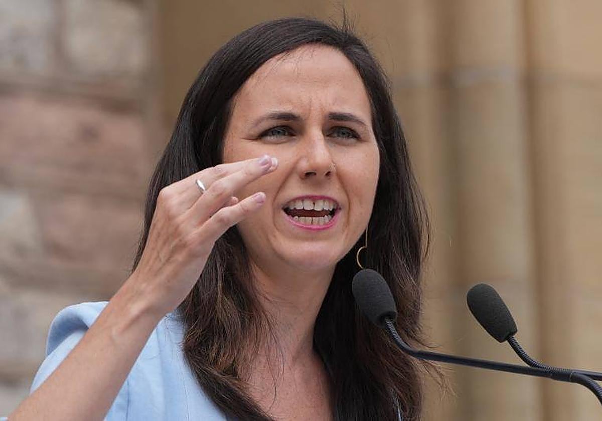 La secretaria general de Podemos, Ione Belarra