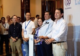 Mañueco asegura que Feijóo «debe ser» el próximo «presidente del Gobierno» de España