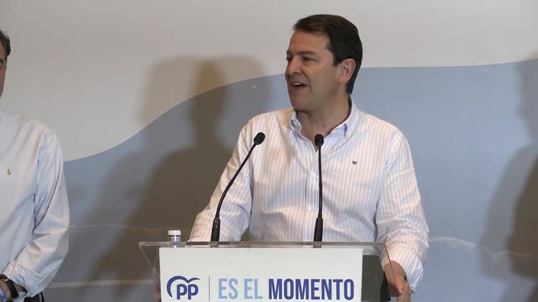 Mañueco señala que España "ha votado cambio y diálogo"