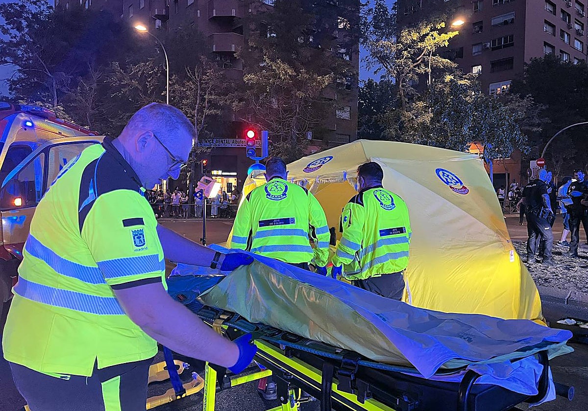 Servicios de emergencias en Puente de Vallecas