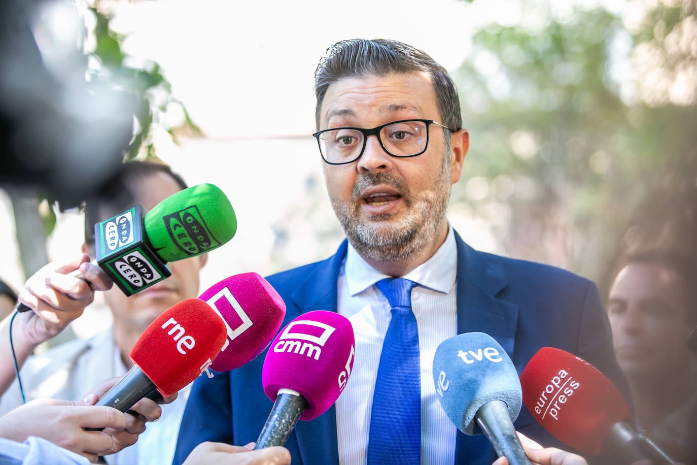 El consejero de Educación, Cultura y Deportes, Amador Pastor