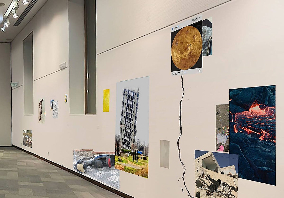 Imagen de una de las propuestas expuestas en el Instituto Juan Gil-Albert