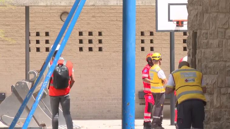 Encuentran sin vida al obrero sepultado tras el derrumbe de un colegio