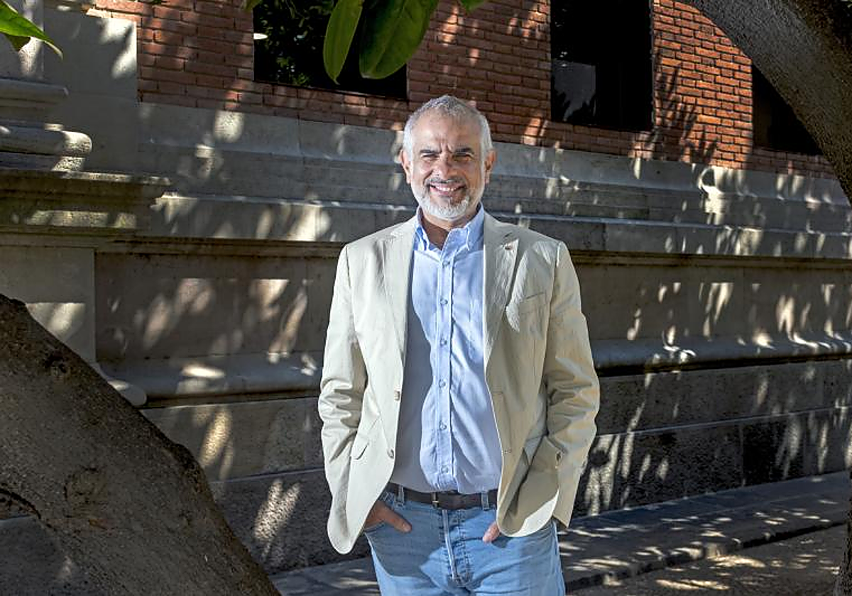 Carlos Carrizosa, en una imagen de junio de 2022, posando para una entrevista para ABC