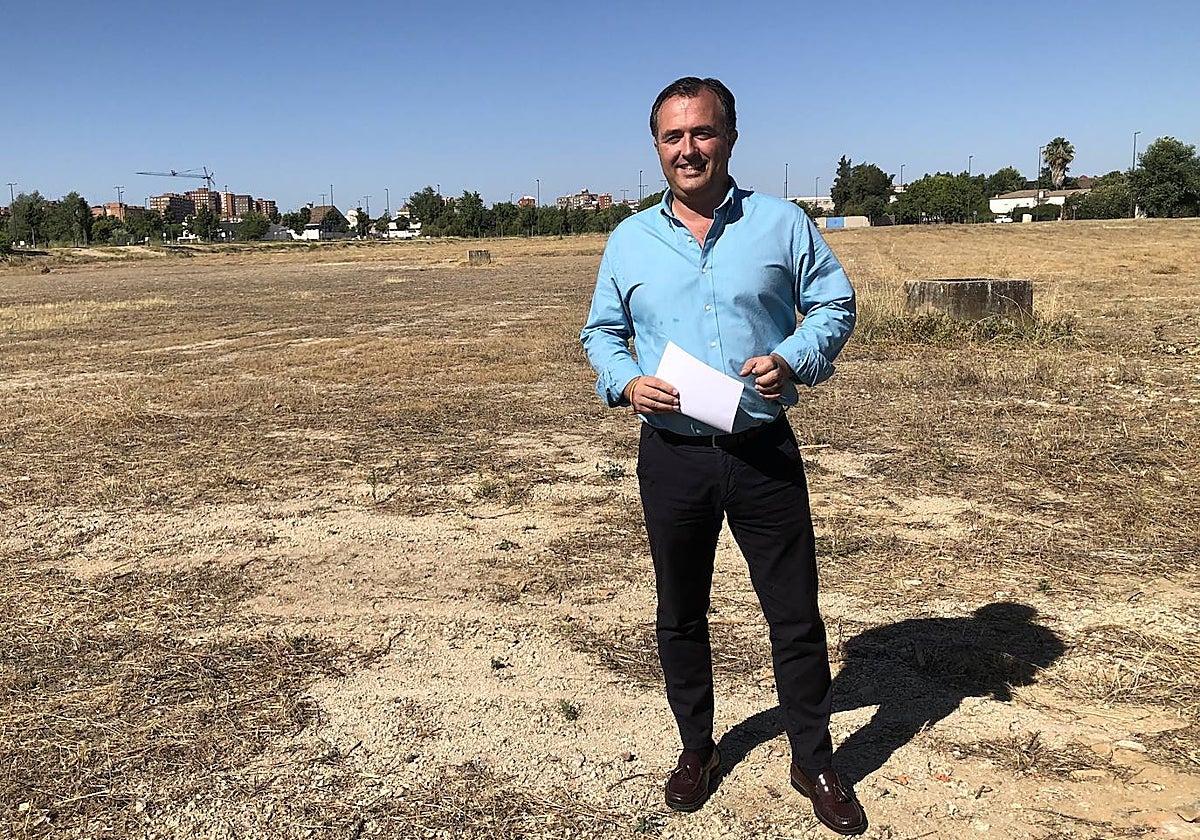 David Moreno, concejal de de Medio Ambiente, Parques, Jardines y Hábitat Urbano