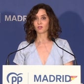 Ayuso defiende a Feijóo: «No se le puede aplaudir un día y al siguiente tirarlo por un puente. No somos podemitas»