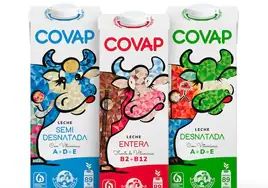 Del collage a Andalucía y la música: Covap elige los diseños escolares para sus briks de leche
