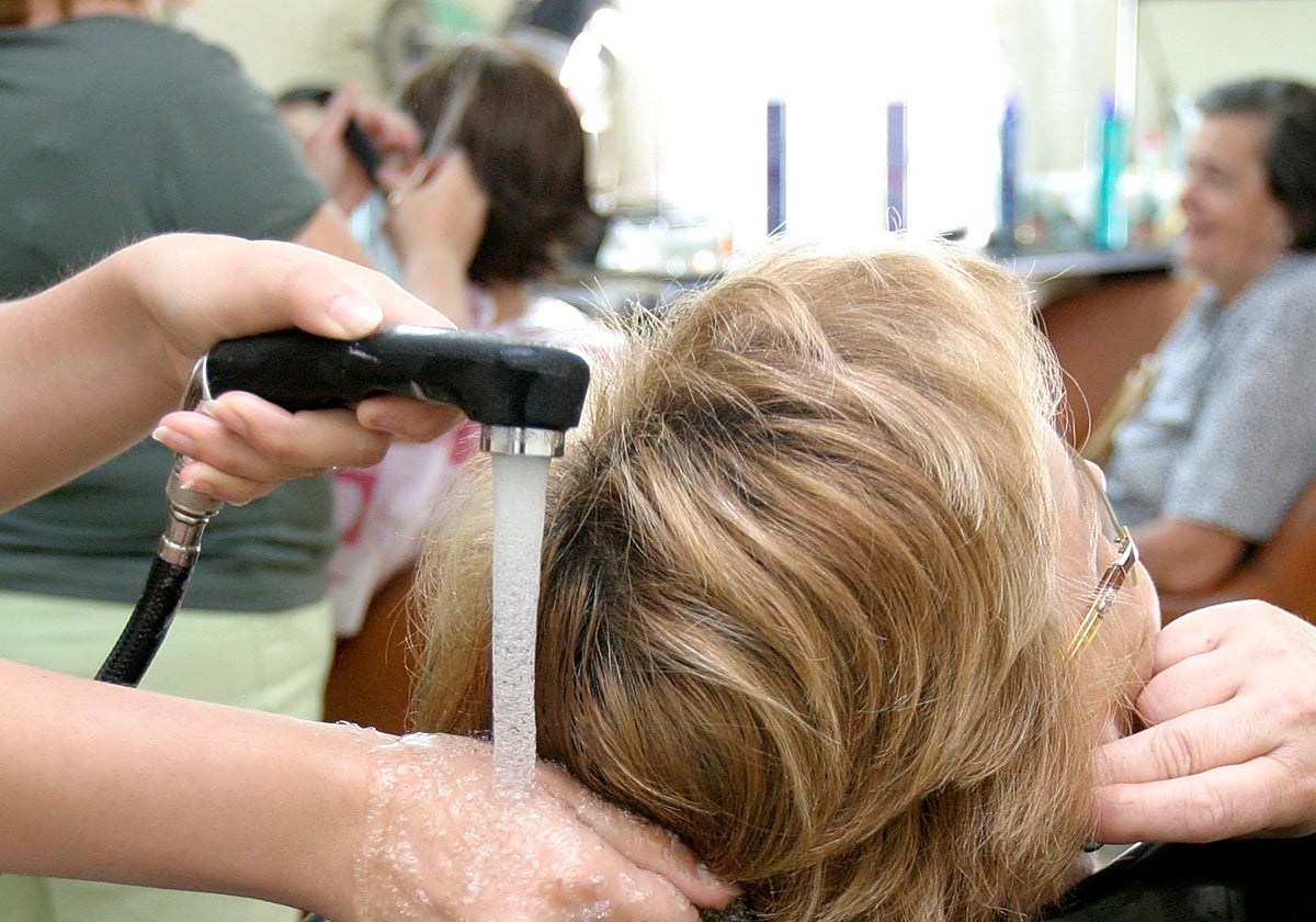 Las peluquerías son comercios donde el uso de agua es muy importante