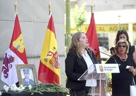 Burgos rinde homenaje a Carlos Sáenz de Tejada, una de las últimas víctimas mortales de ETA