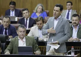 Juanma Moreno culpa a Vox de movilizar a la izquierda en las elecciones en Andalucía