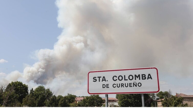 Dos fuegos de más de 100 hectáreas en un julio muy distinto al dramático 2022 en Castilla y León