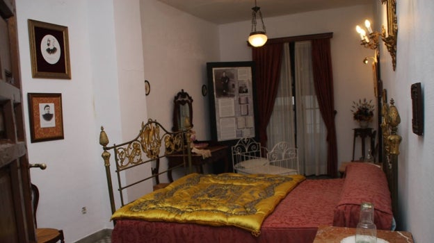 Dormitorio en la casa de Niceto Alcalá-Zamora