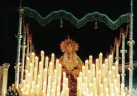 La insólita noche de octubre de la Virgen de los Desamparados en las calles de Córdoba