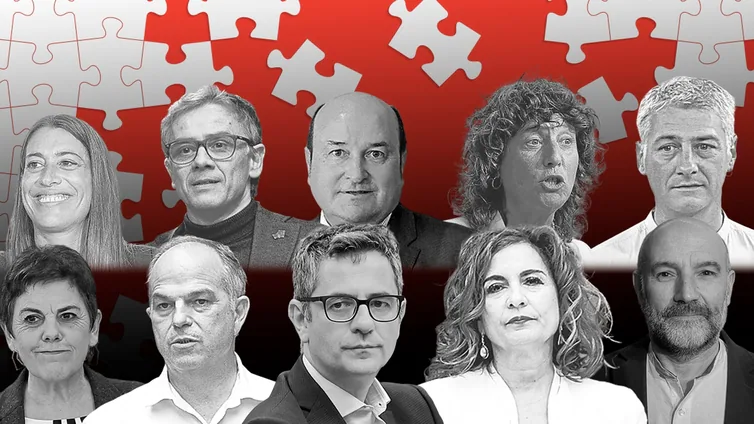 Los negociadores del 'Frankenstein 2.0': caras nuevas (y viejas) para lograr que Sánchez repita en La Moncloa