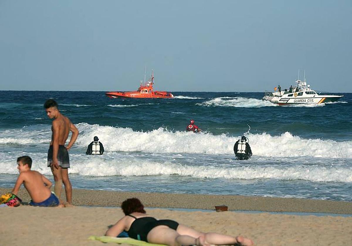Playa del Miracle, en Tarragona