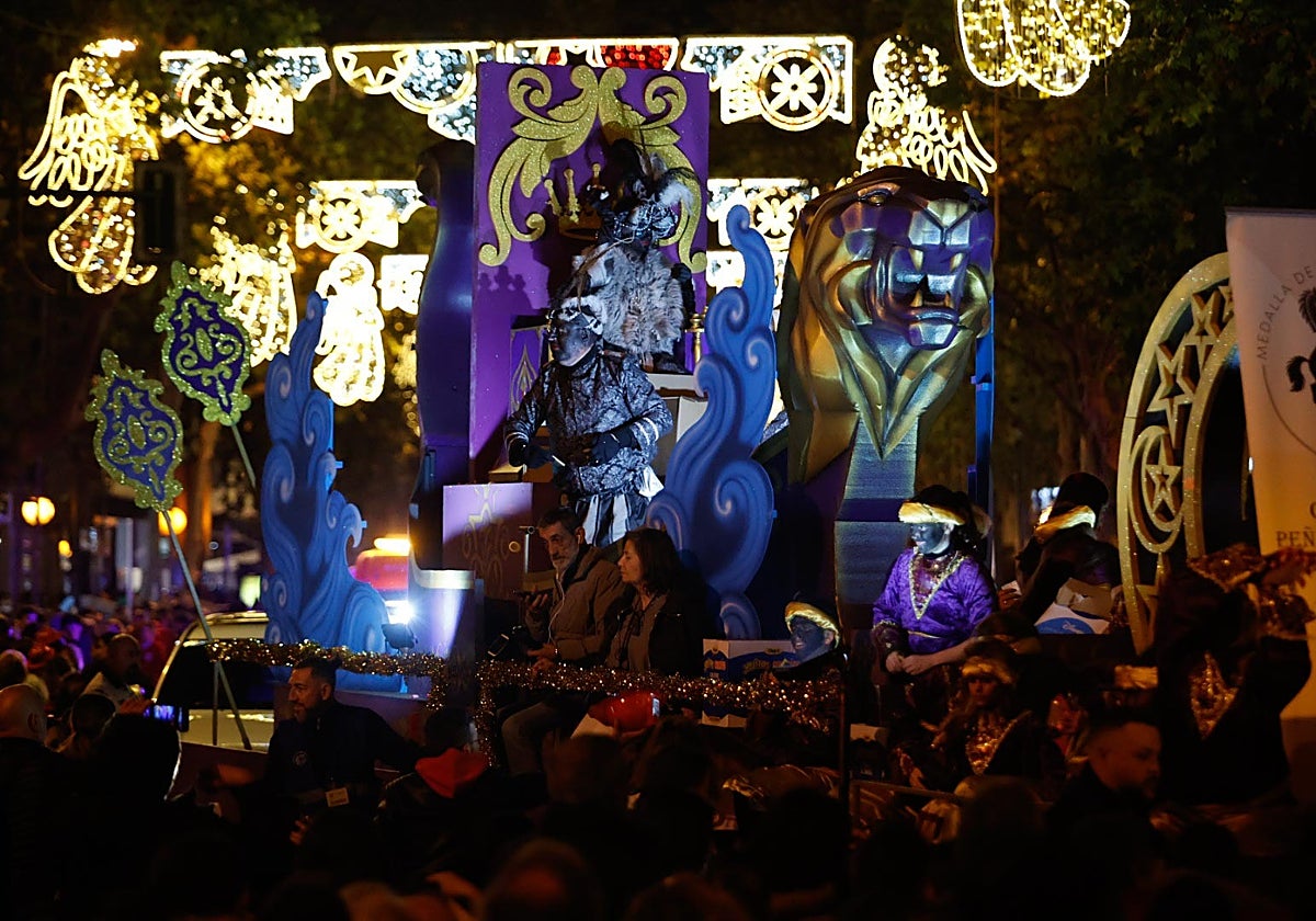 Una de las carrozas del cortejo del pasado 5 de enero