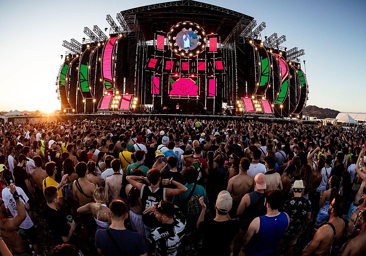 Una de las jornadas de Dreambeach en 2022.