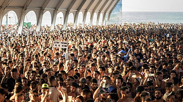 Público en una de las sesiones de Dreambeach de 2022.