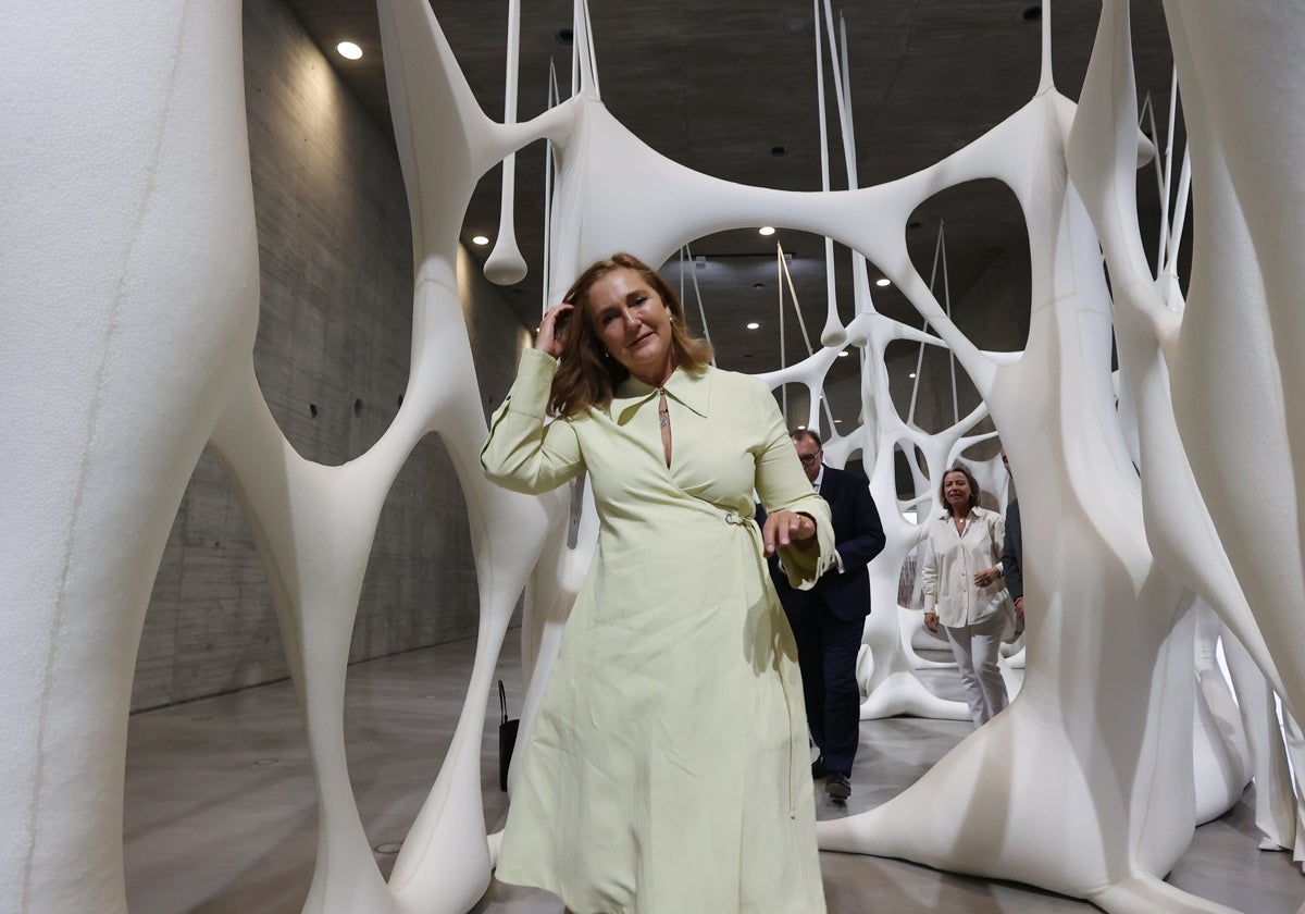 Francesca Thyssen-Bornemisza en el C3A