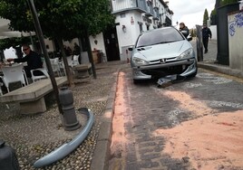 Granada cambia las pilonas del Albaicín para que cumplan su objetivo, que no es reventar coches