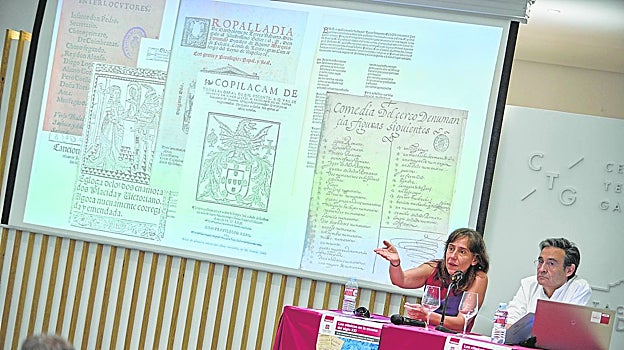 Ana Zamora y Javier San José en las jornadas de Almagro