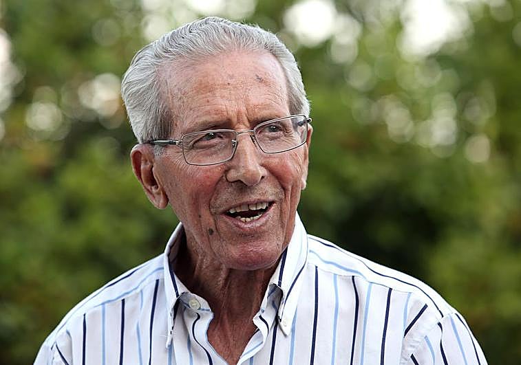 Bahamontes en una entrevista con ABC, hace unos años