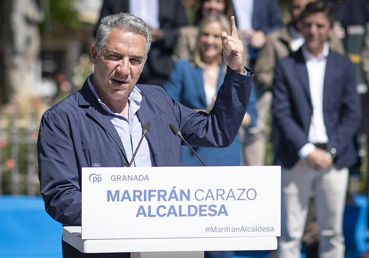 El coordinador general del PP, Elías Bendodo