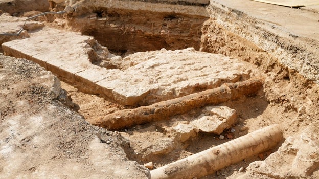 Las obras han sacado a la luz restos de la Barcelona moderna y medieval