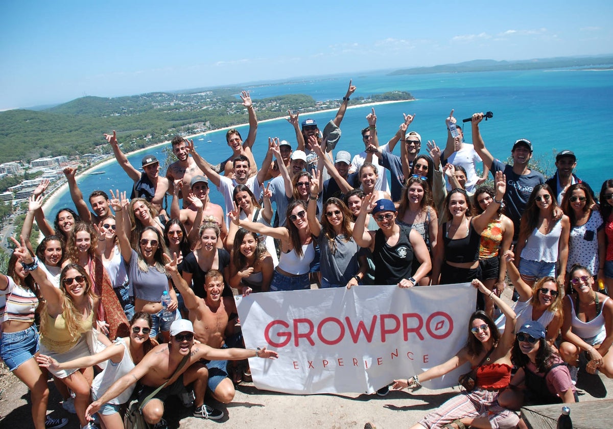 Imagen de parte del equipo de la GrowPro Experience