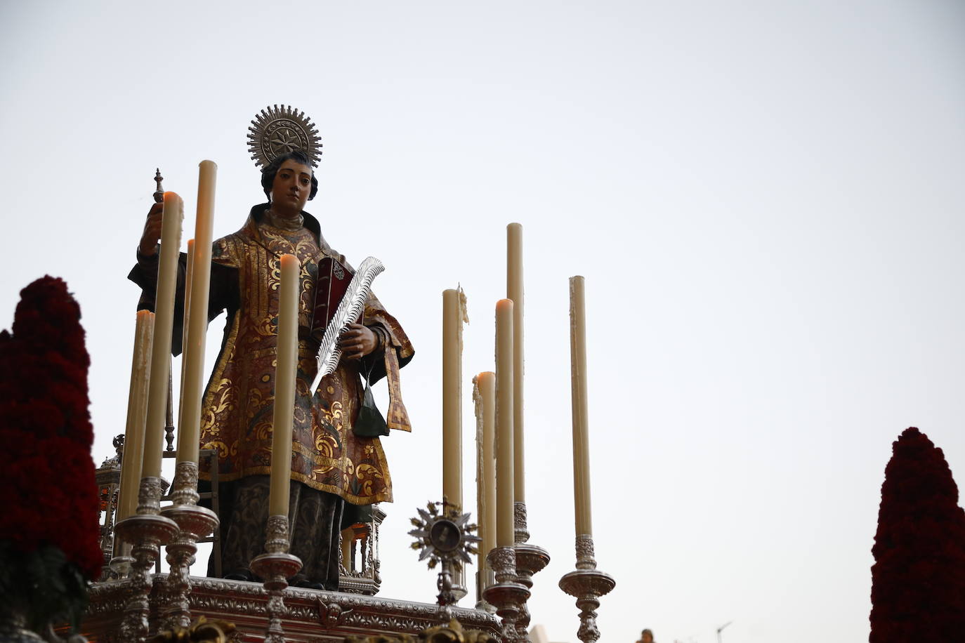 La procesión de San Lorenzo mártir en Córdoba, en imágenes