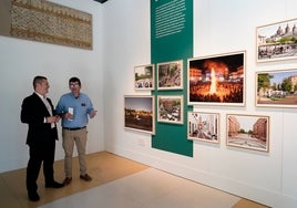 La mirada del artista sobre Madrid en una exposición en la Estufa Grande de la Finca Vista Alegre