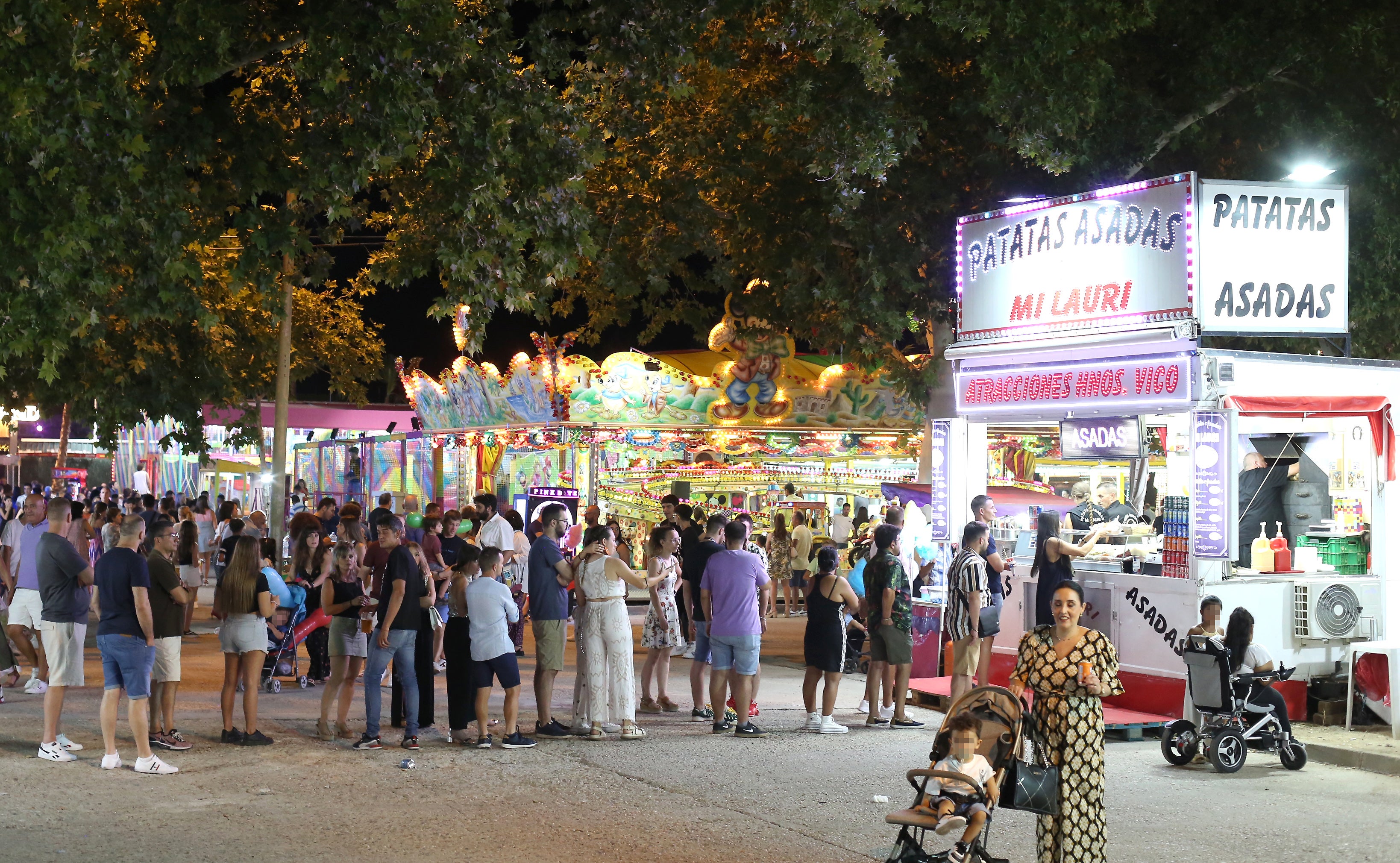 Imágenes de la Feria de Toledo, entre conciertos, familias y amigos