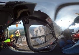 Seis rescates de montaña en un solo día