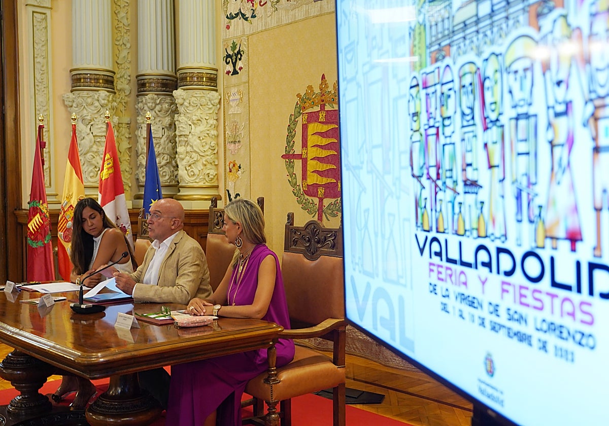 Carnero, este miércoles en la presentación del programa de las fiestas de Valladolid