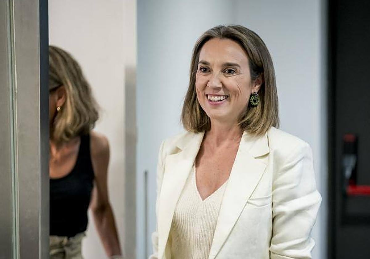 La secretaria general del PP, Cuca Gamarra