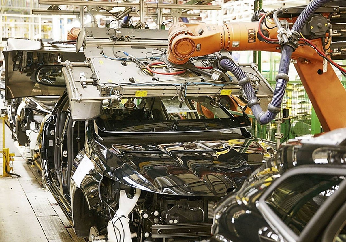 Planta de Renault en Palencia, una de las cuatro ensambladoras que fabrican vehículos en Castilla y León