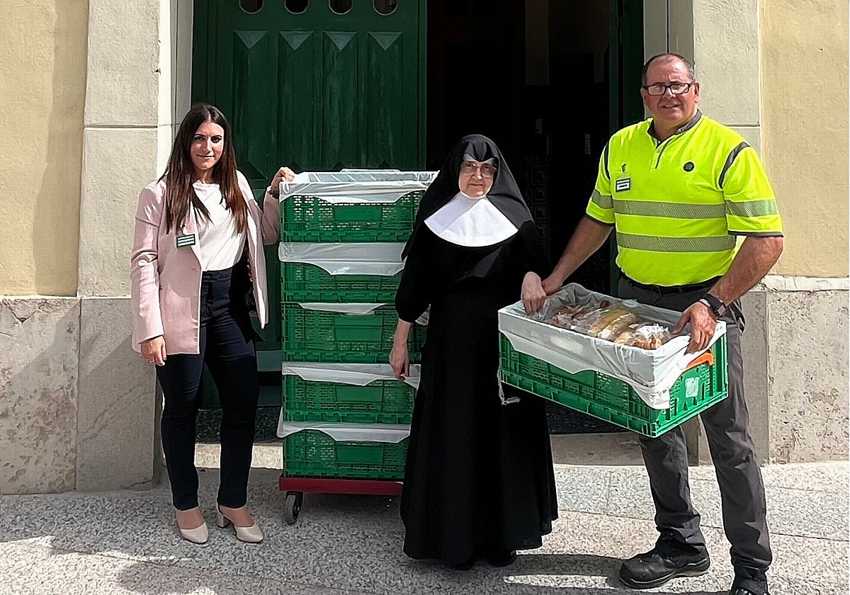 Donación de Mercadona al Comedor Social de las Hermanitas de los Ancianos Desamparados de Valencia